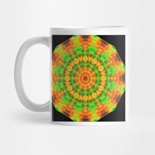 Green & Gold Mandala Mug